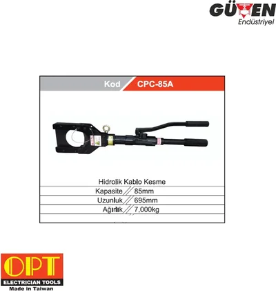 Hidrolik Kablo Kesme