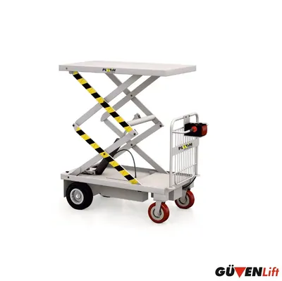 PG Serisi Akülü Makaslı Platform 400 kg