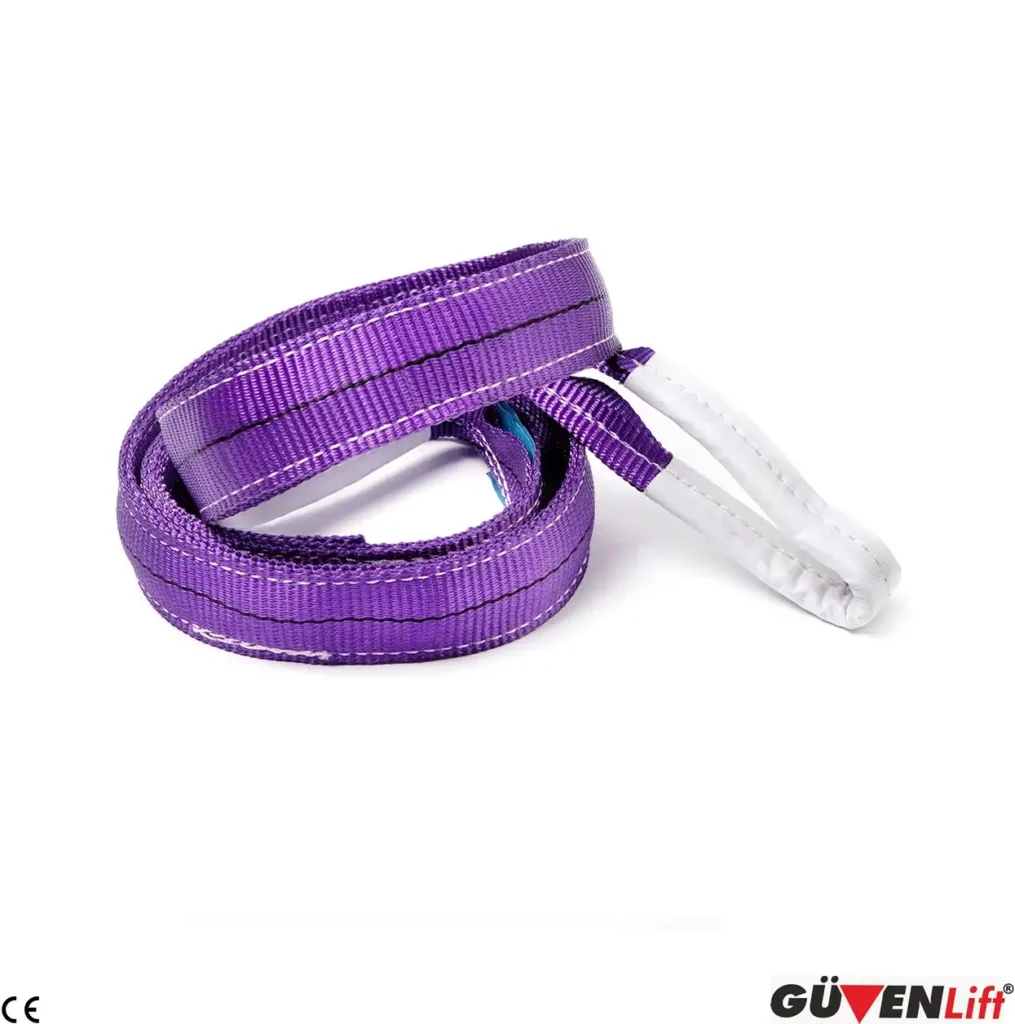 1 ton gozlu polyester sapan