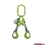 2 Kollu Zincir Sapan A Kancalı Kısaltmalı GRADE100