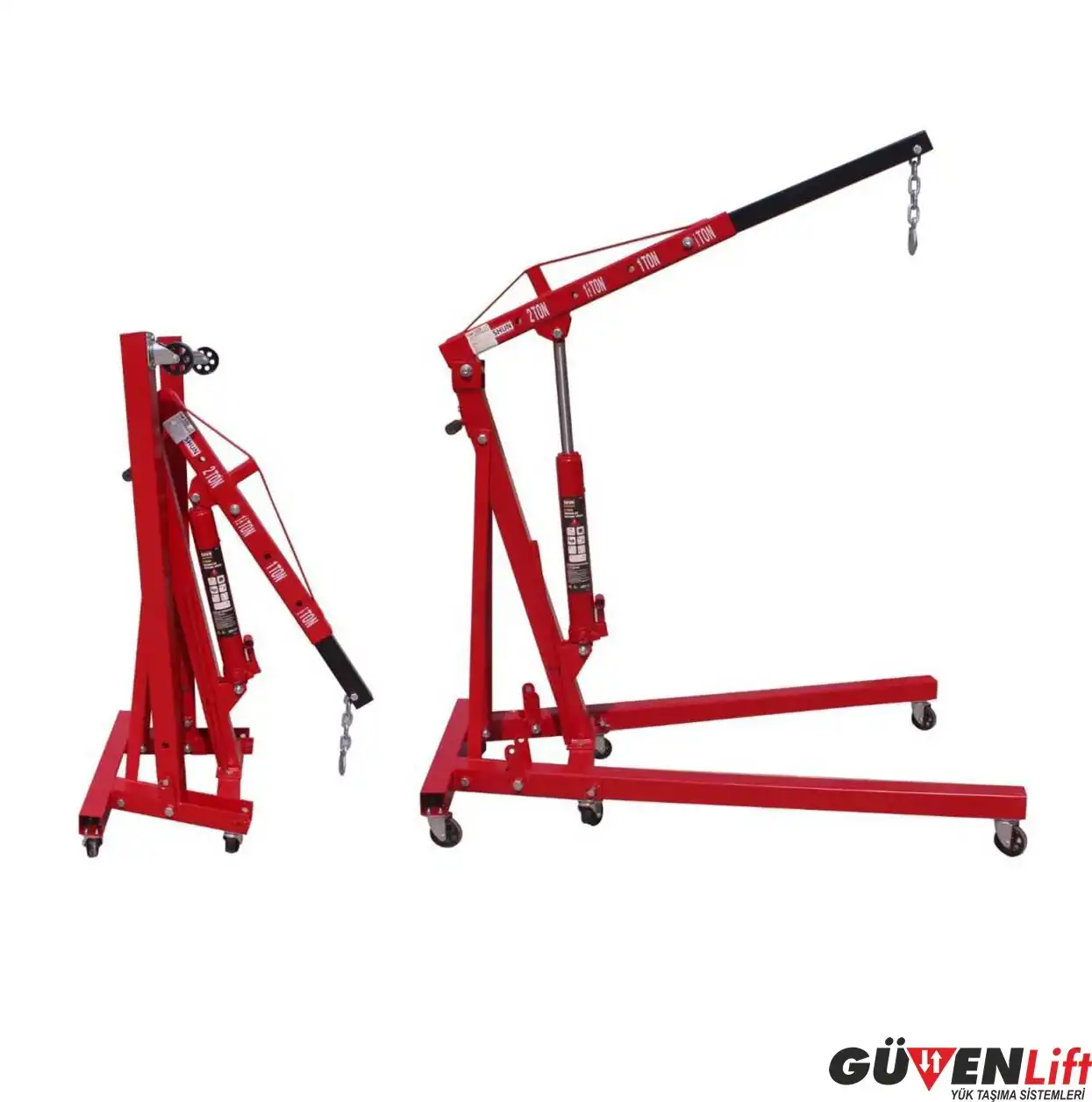 2-ton-garaj-vinci 2 Ton 3 Ayaklı Garaj ve Motor Vinci - Görsel 1