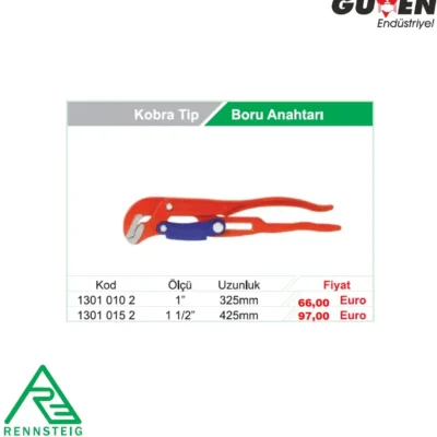 kobra tip boru anahtari