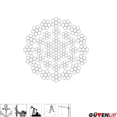 35x7 donmeyen celik halat 1