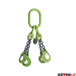 Dört Kollu Zincir Sapan A Kancalı GRADE100