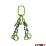 4 Kollu Zincir Sapan Otomatik Kancalı Kısaltmalı GRADE100