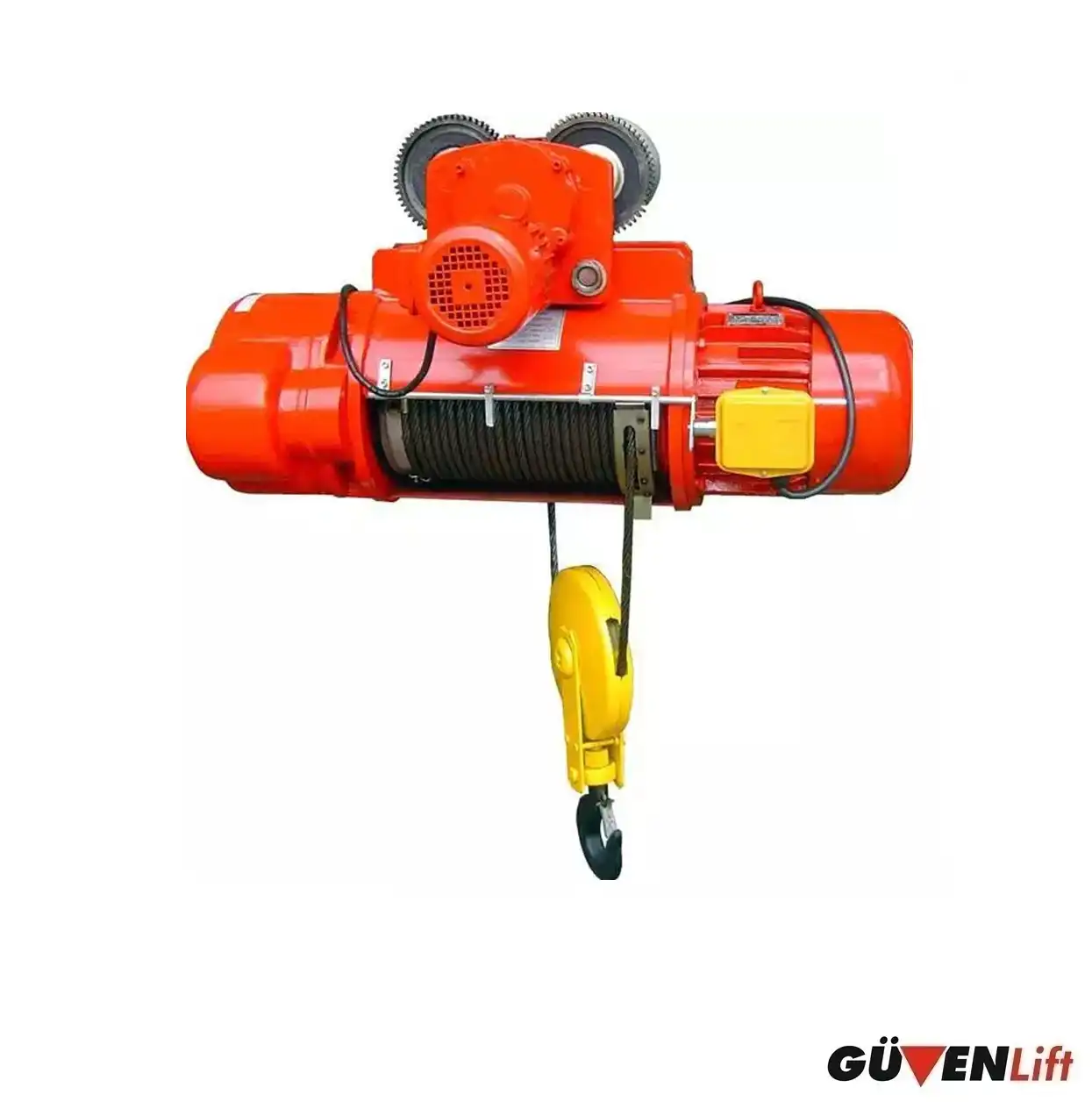 cd-1-2-ton-halatli-vinc 2 Ton CD Model 4 Hareketli Vinç - Görsel 1