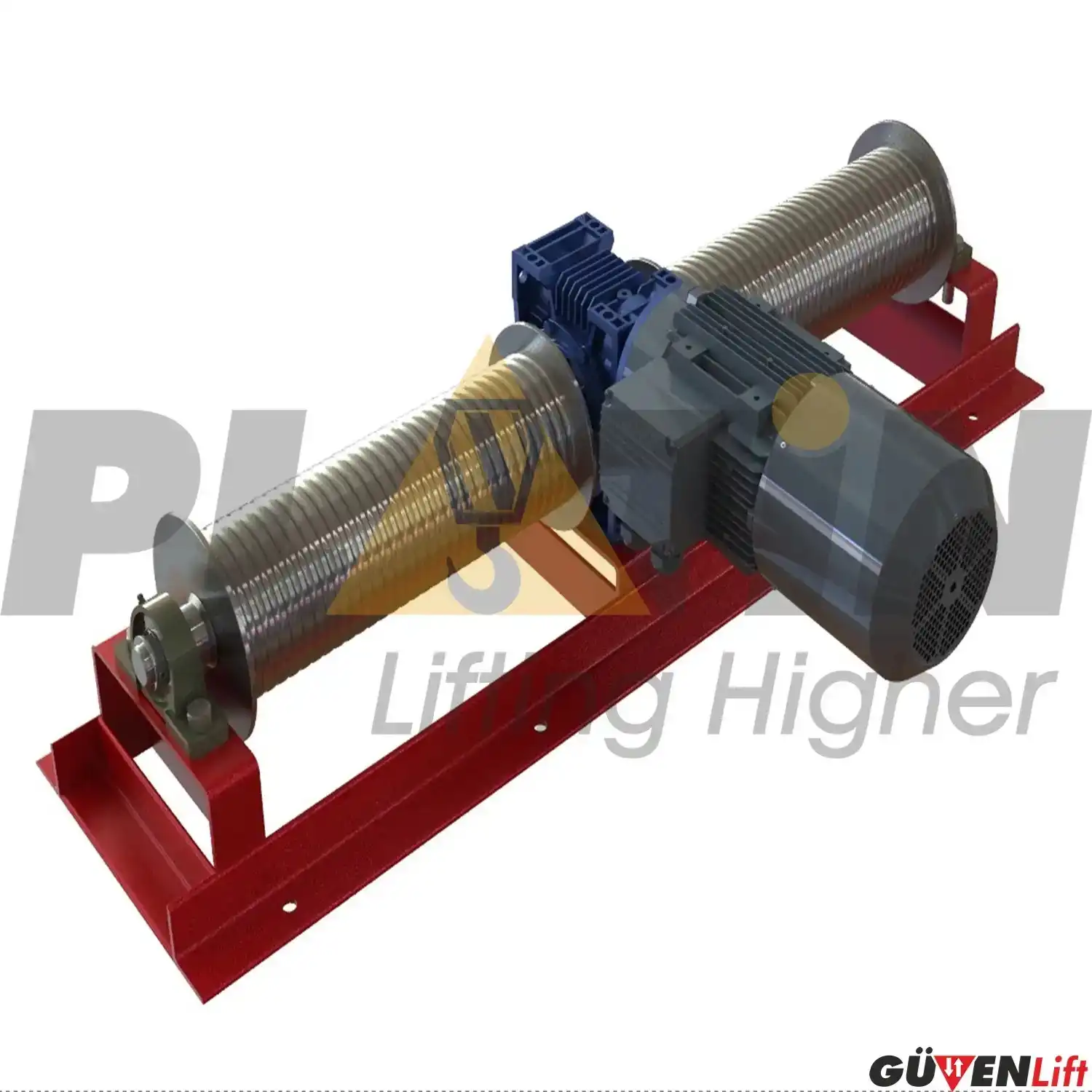 cift-tamburlu-asansor-vinci Çift Tamburlu Asansör Vinci 1-5 Ton - Görsel 1