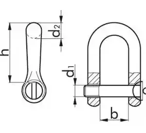 din 82101 a tipi kilit teknik resim