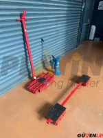 Atlas 24 Ton Ağır Yük Taşıma Domuz Arabası Seti - Görsel 5