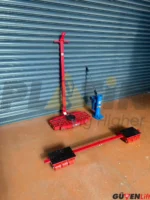 Atlas 24 Ton Ağır Yük Taşıma Domuz Arabası Seti - Görsel 4