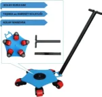 Döner Tekerli Domuz Arabası Beşgen 1 - 5 Ton Arası - Görsel 3