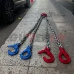 4 Bacaklı Zincir Sapan Otomatik Kancalı GRADE80 - Görsel 2