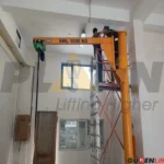 Elektrik Kol Dönüşlü Pergel Vinç GVN120 - Görsel 3