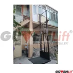 Ev İçin Hidrolik Yük Asansörü 220 volt