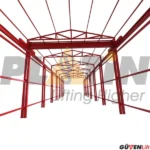 Fabrika İçi Tavan Vinci GVN88 - Görsel 3