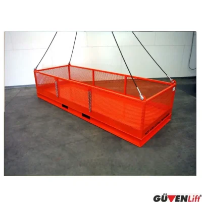 forklift ve vinc sedye tasima sepeti