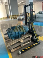 GVN410 Geniş Ayak Manuel İstifleme Makinesi