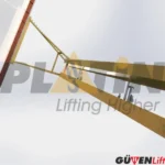 GVN416 Ağır Tip Portal Vinç Çift Ayak - Görsel 3