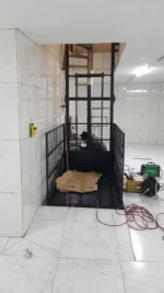 İmalathane İçin Hidrolik Yük Asansörü - Görsel 3