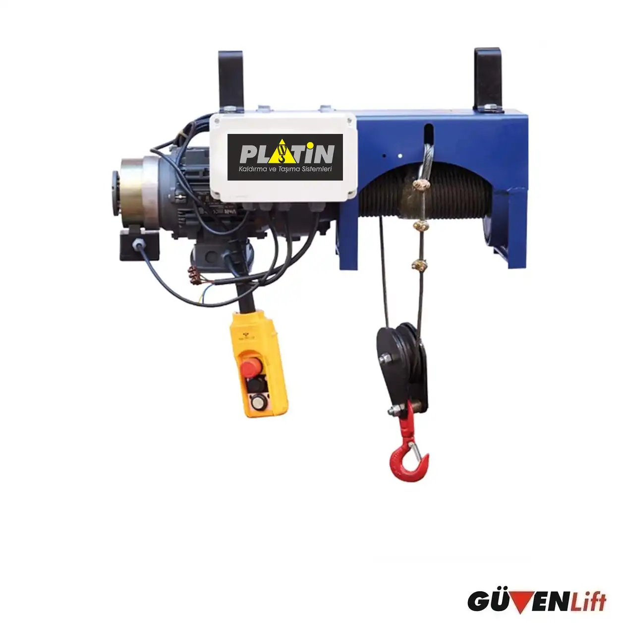 lvc-u-baglantili-yuk-vinci LVC 5000 Kg U Bağlantılı Yük Vinci - Görsel 1