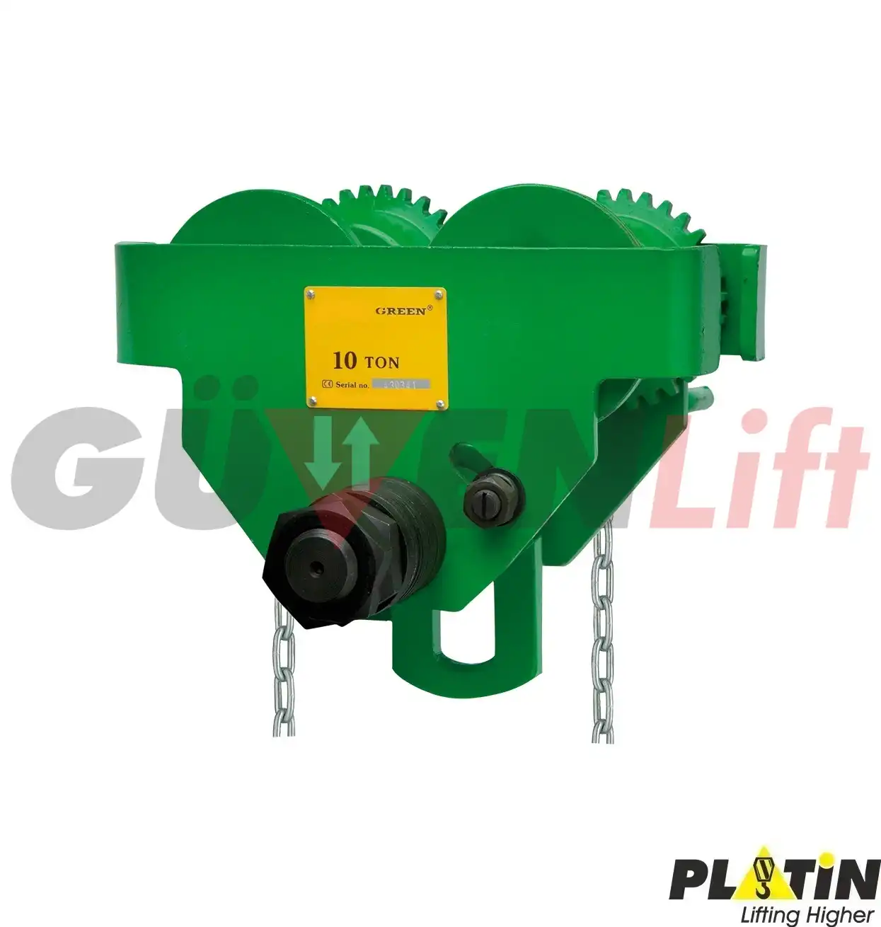 platin-green-manuel-saryo-10-ton-zincirli Platin Green Manuel Şaryo Zincir Tahrikli - Görsel 1