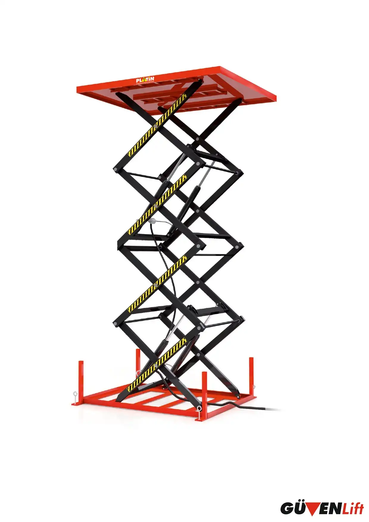 pwh20-45-makasli-platform PWH2.0-4.5 Yüksek Kaldıran Makaslı Platform 2 Ton - Görsel 1